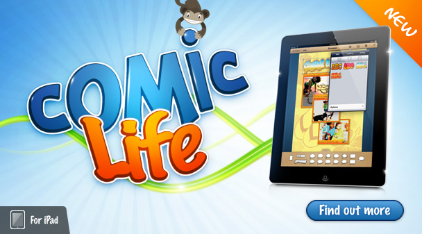 Comic Life for iPad Illustration