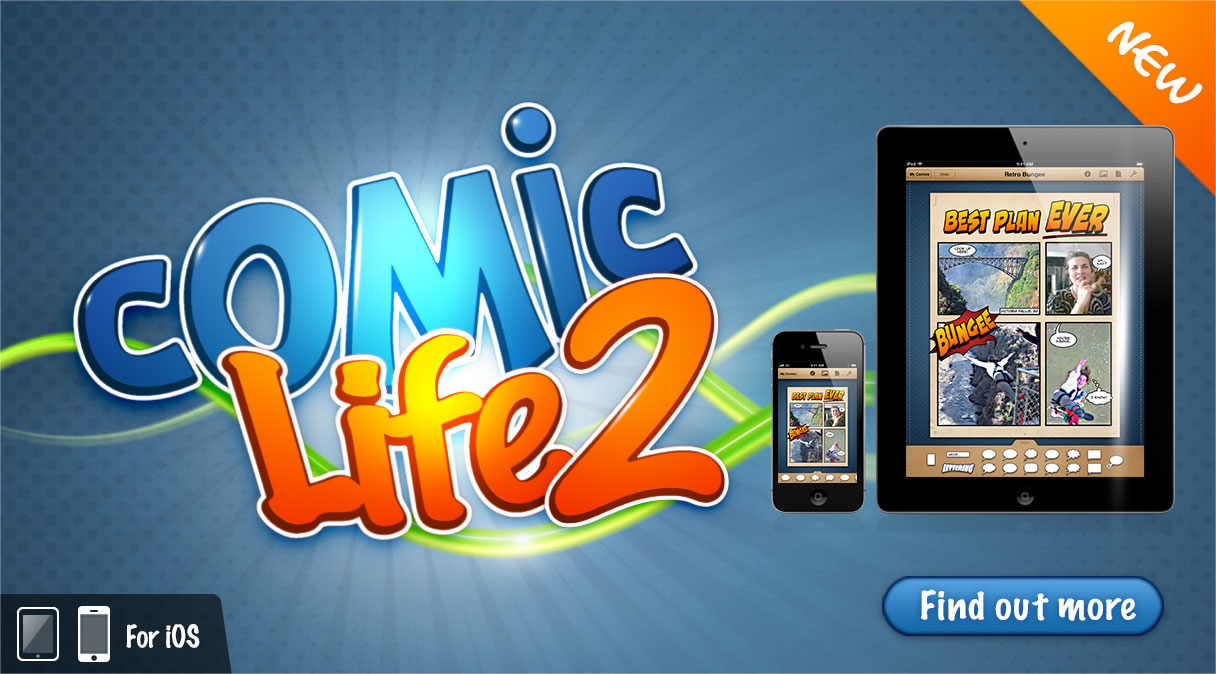 Comic Life 2 for iOS Illustration